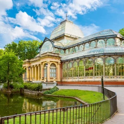 Crystal Palace in Retiro Park, Madrid