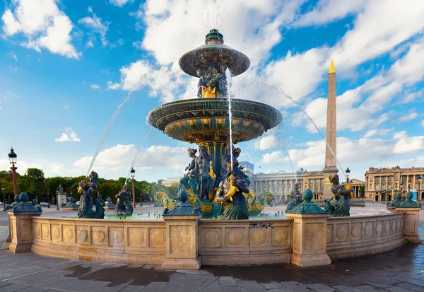 Fountain at the Place de la Concorde in Paris
