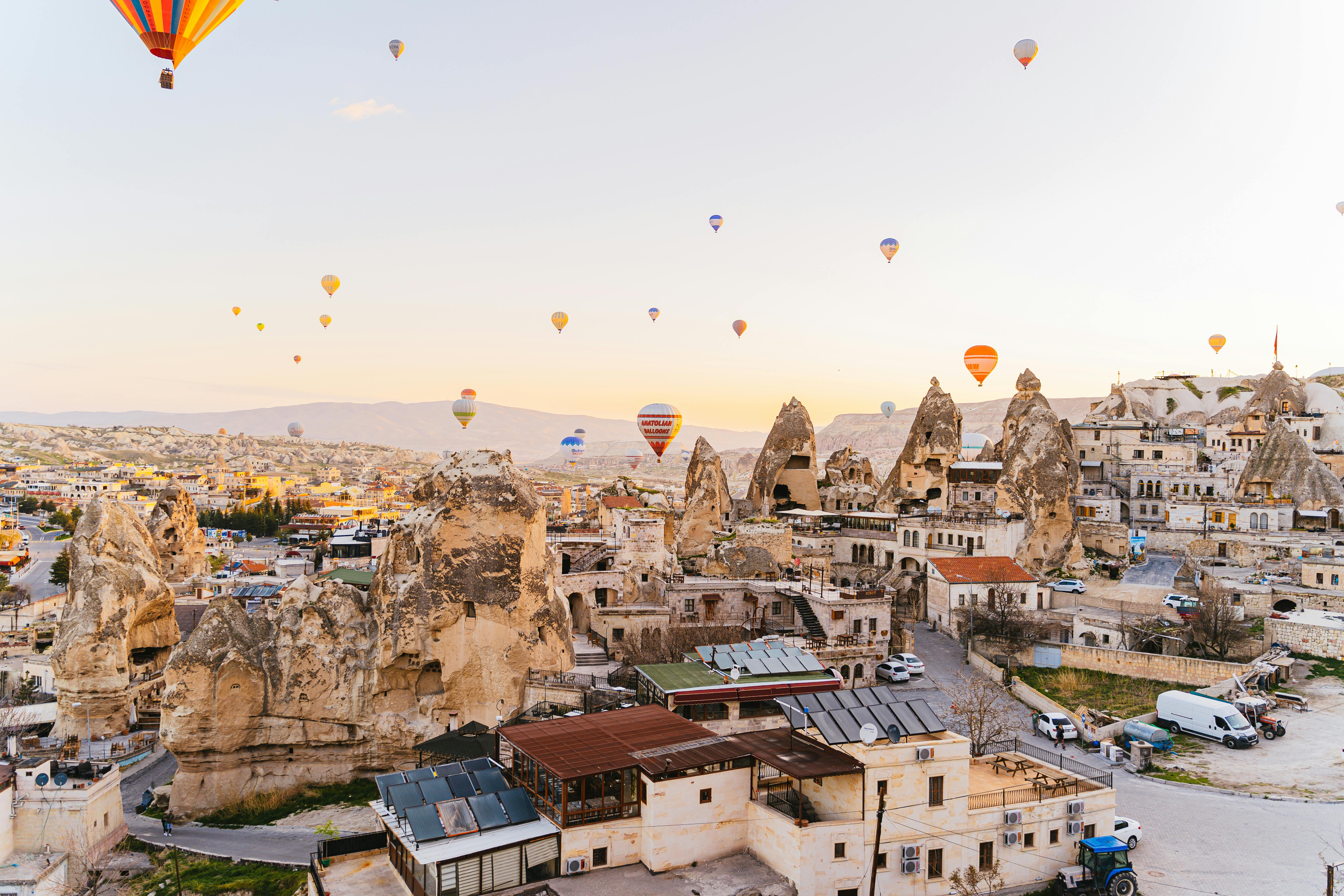Cappadocia balloons: flying over an otherworldly landscape